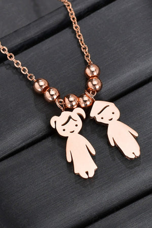 Boy and Girl Necklace