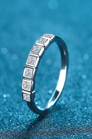 Moissanite Eternity Ring