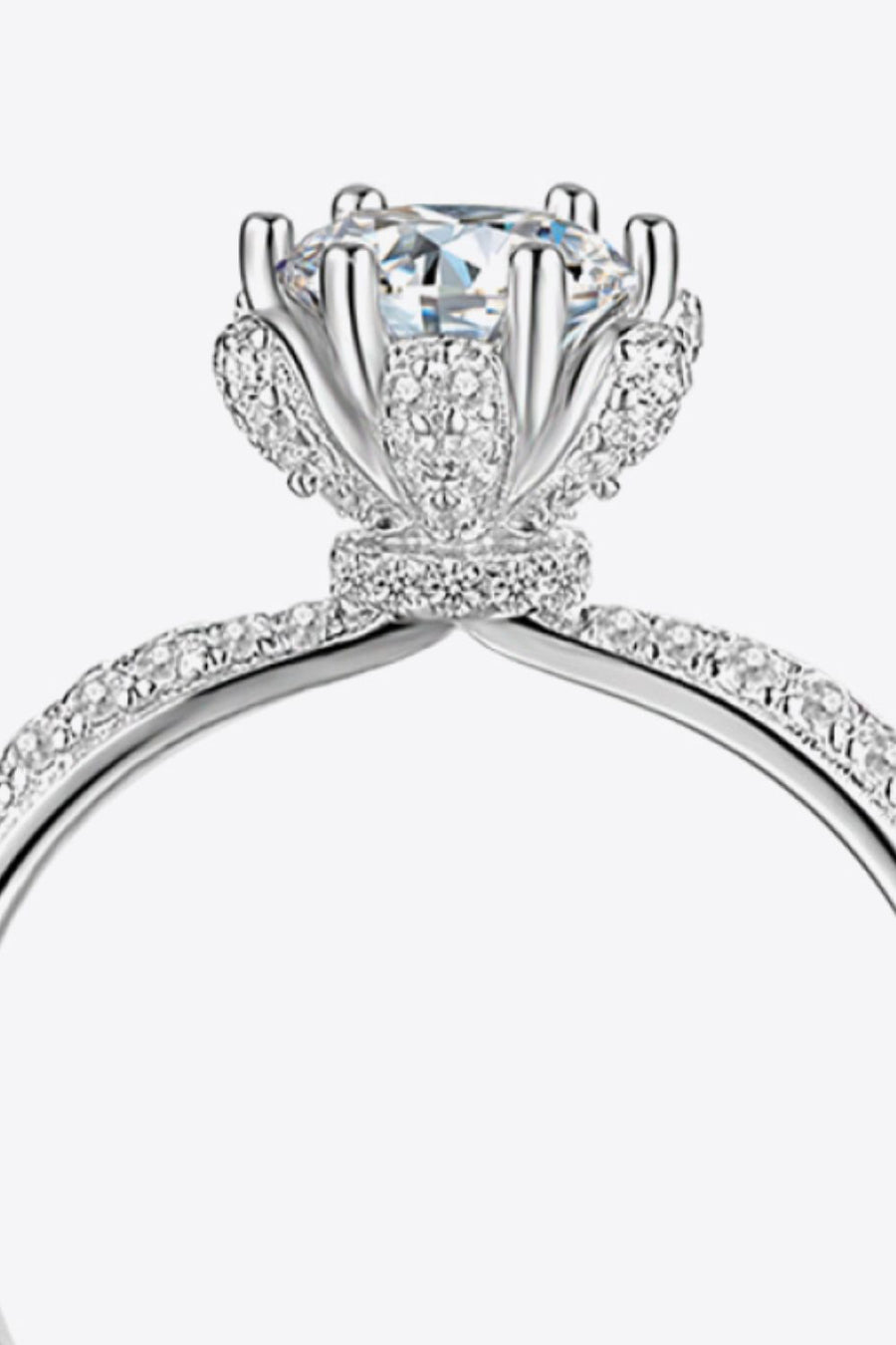 Elegance Moissanite Ring