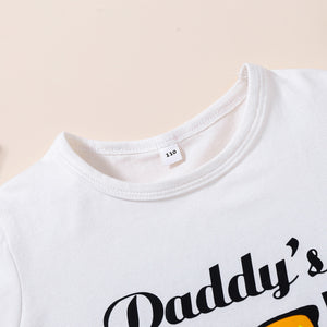 DADDY'S COOL BUDDY Tee and Shorts Set